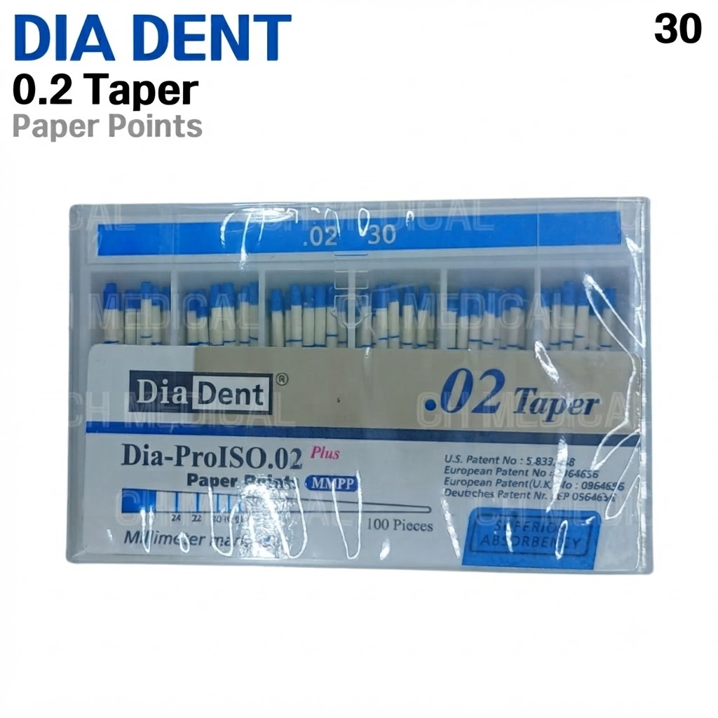 DIADENT) Paper Point 02T #30 (200ea)