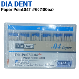 DIADENT) Paper Point04T #60 (100ea)
