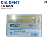 DIADENT) Paper Point 06T #20 (100ea)