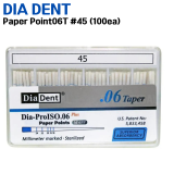 DIADENT) Paper Point 06T #45 (100ea)