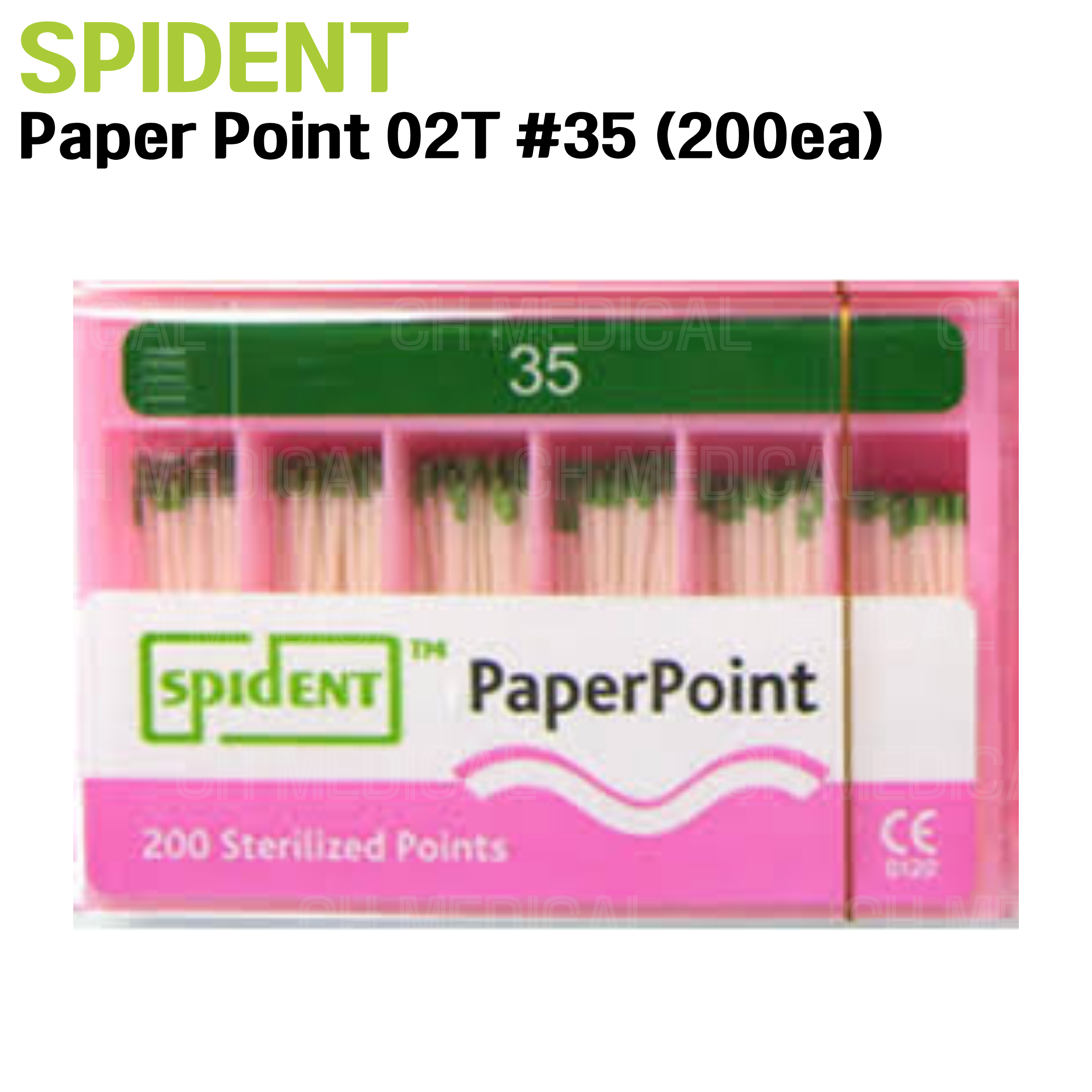 SPIDENT) Paper Point 02T #35 (200ea)