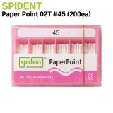 SPIDENT) Paper Point 02T #45 (200ea)