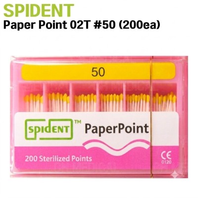 SPIDENT) Paper Point 02T #50 (200ea)