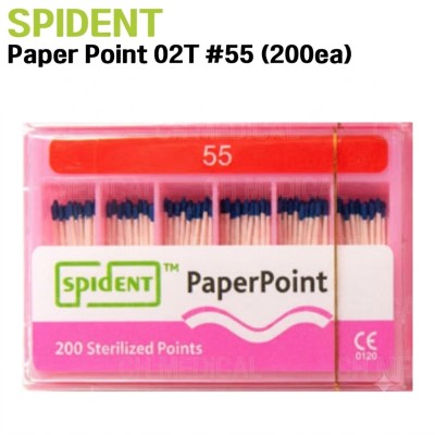 SPIDENT) Paper Point 02T #55 (200ea)