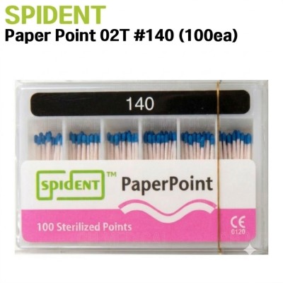 SPIDENT) Paper Point 02T #140 (100ea)