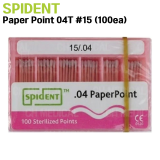 SPIDENT) Paper Point 04T #15 (100ea)