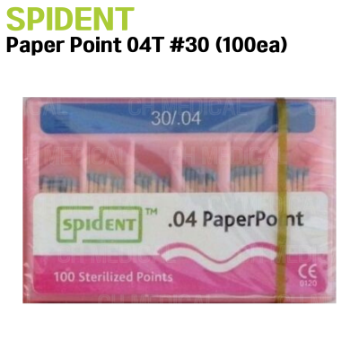 SPIDENT) Paper Point 04T #30 (100ea)