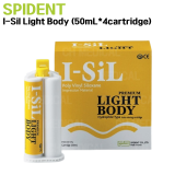 SPIDENT) I-Sil Light Body (50mL*4cartridge)
