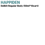 HAPPIDEN) Delikit Regular Body (50ml*10cart)
