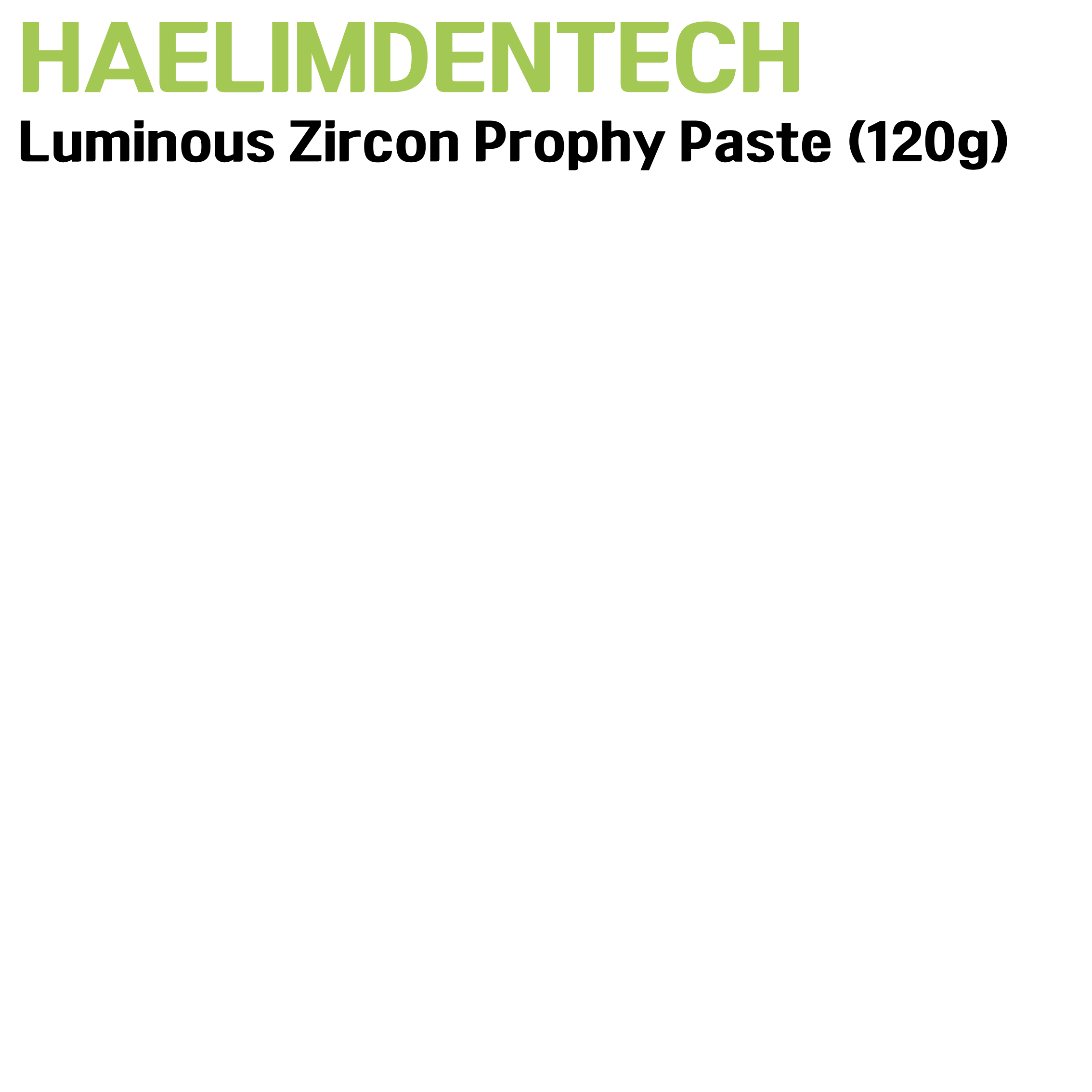 HAELIM) Luminous Zircon Prophy Paste (120g)