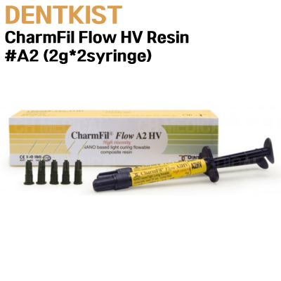 DENTKIST) CharmFil Flow HV Resin #A2 (2g*2syringe)