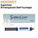 DENTKIST) SuperCem #Transparent (5ml*1syringe)